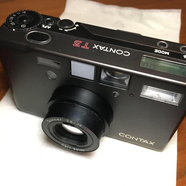 京セラ(キョウセラ)のコンタックス　Contax T3 チタンブラック スマホ/家電/カメラのカメラ(フィルムカメラ)の商品写真