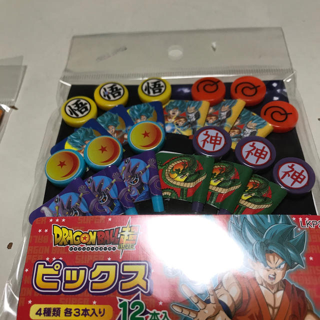 ドラゴンボール(ドラゴンボール)の新品未使用 ドラゴンボール超　おにぎりラップ＆ピックス インテリア/住まい/日用品のキッチン/食器(弁当用品)の商品写真