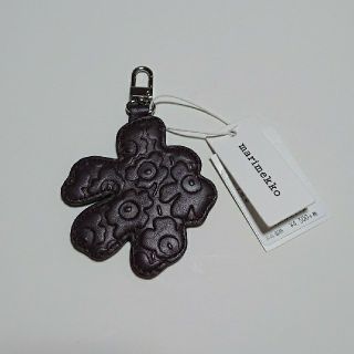 マリメッコ(marimekko)のmarimekko レザーキーホルダー(キーホルダー)