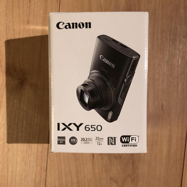 Canon(キヤノン)の【新品】【未開封】Canon IXY 650 シルバー 5個セット スマホ/家電/カメラのカメラ(コンパクトデジタルカメラ)の商品写真