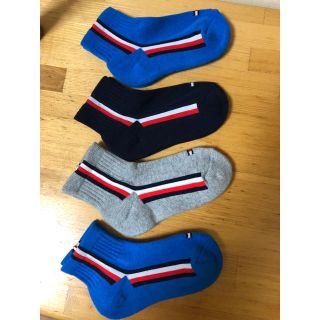 トミーヒルフィガー(TOMMY HILFIGER)の新作トミーヒルフィガー TOMMY HILFIGER子供ソックス靴下4足セット(靴下/タイツ)