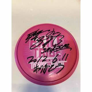 EXILE サイン入りフライングディスク ミュージシャン 三田