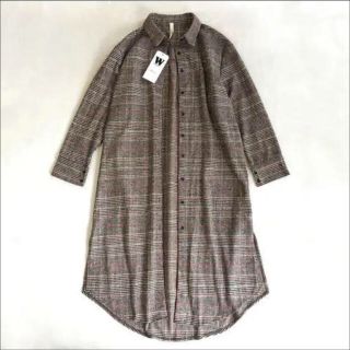 ドミンゴ(D.M.G.)の【naokasan様 専用】 シャツワンピース& ギンガムチェック シャツ(ロングワンピース/マキシワンピース)