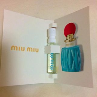 ミュウミュウ(miumiu)の【お取り置き中】miumiu♡新作(香水(女性用))