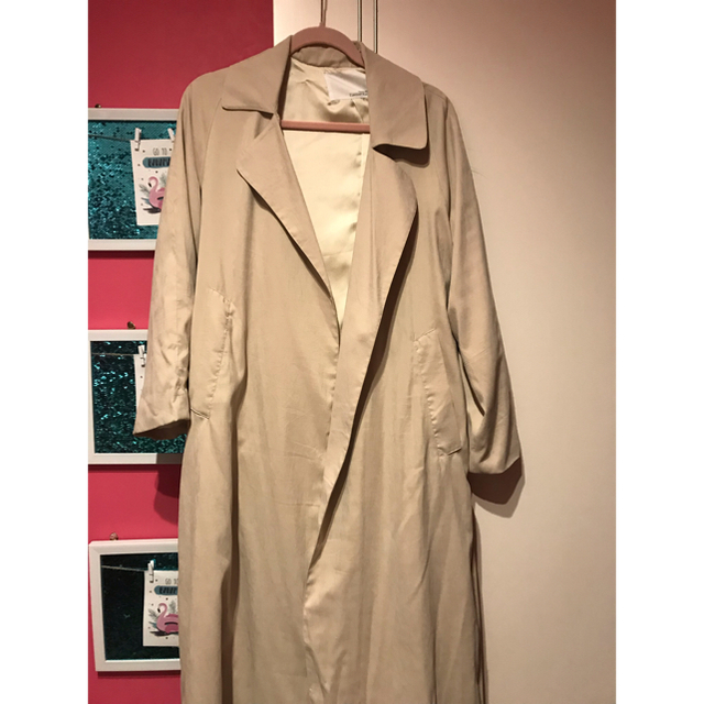 room306 CONTEMPORARY(ルームサンマルロクコンテンポラリー)のロングトレンチコート レディースのジャケット/アウター(トレンチコート)の商品写真