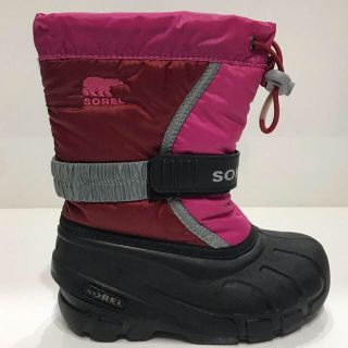 ソレル(SOREL)のぱにゃこ様専用❤︎ SOREL スノーブーツ キッズ  16cm ❤︎(ブーツ)