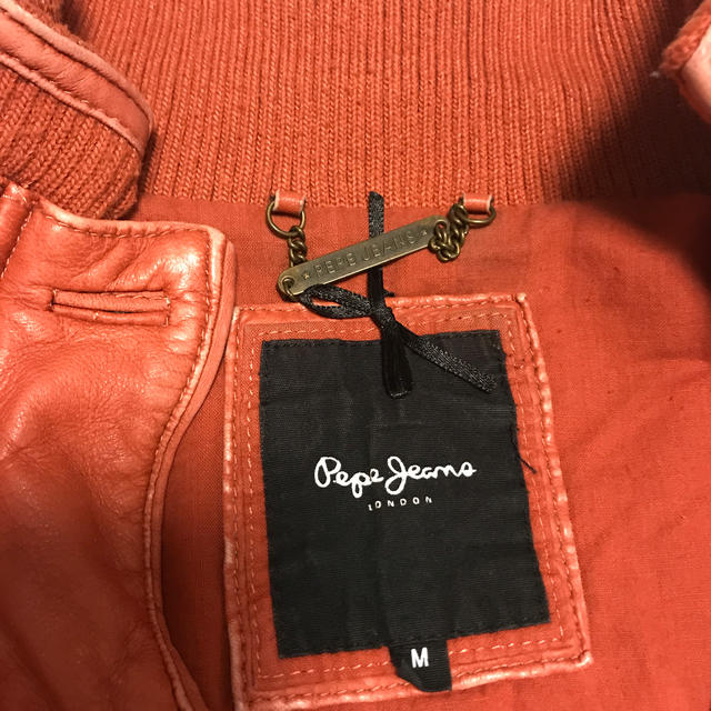 Pepe Jeans(ペペジーンズ)のpepe jeans ライダース　訳あり レディースのジャケット/アウター(ライダースジャケット)の商品写真