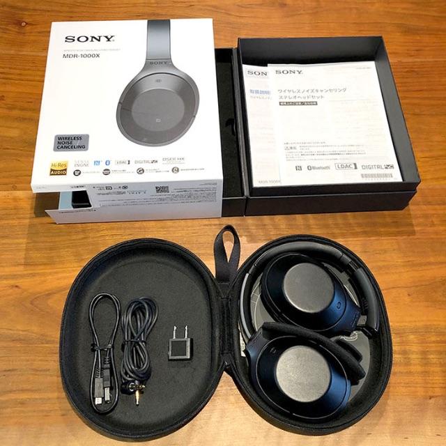 SONY・MDR-1000X ワイヤレスノイズキャンセリング ヘッドホン