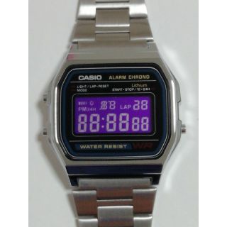 カシオ(CASIO)の【ポイズンカラー】カシオ スタンダード腕時計 A158W-1JF(腕時計(デジタル))