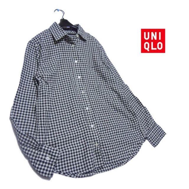 ◆UNIQLO/ユニクロ◆ レディースM ギンガムチェックシャツ | フリマアプリ ラクマ