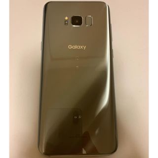 ギャラクシー(Galaxy)のau Galaxy S8+ シルバー(スマートフォン本体)