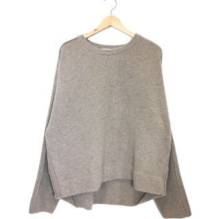 サンシー(SUNSEA)のYOKE 7G アルパカウール RIB STITCH KNIT(ニット/セーター)