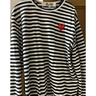 コムデギャルソン(COMME des GARCONS)のコムデギャルソン プレイ ボーダー長袖(Tシャツ/カットソー(七分/長袖))