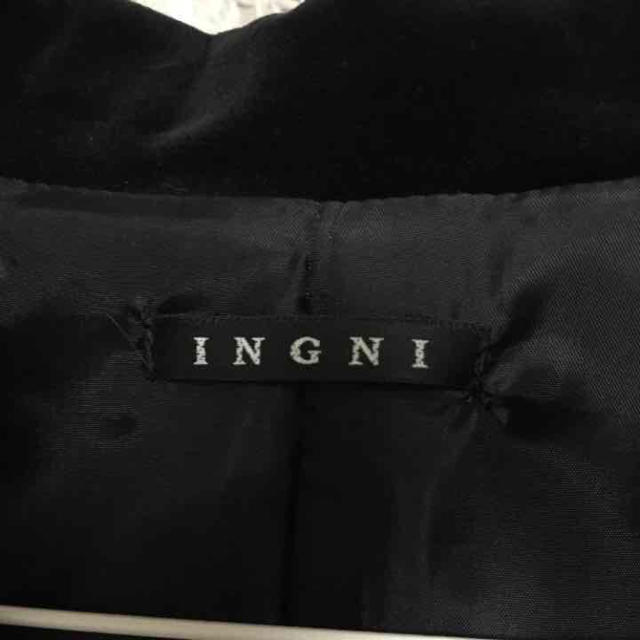 INGNI(イング)のINGNI♡ベロアジャケット レディースのジャケット/アウター(ノーカラージャケット)の商品写真