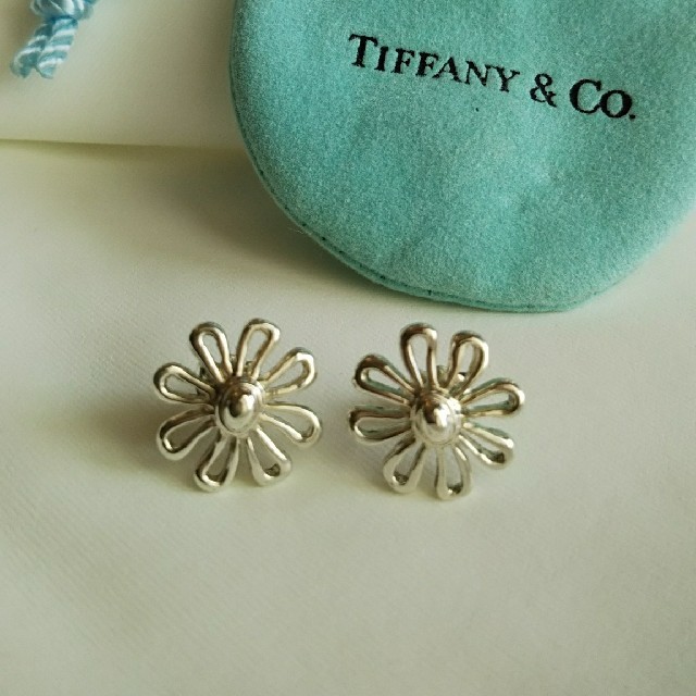 Tiffany & Co. - ティファニー ピアス デイジー【クリーニング済み