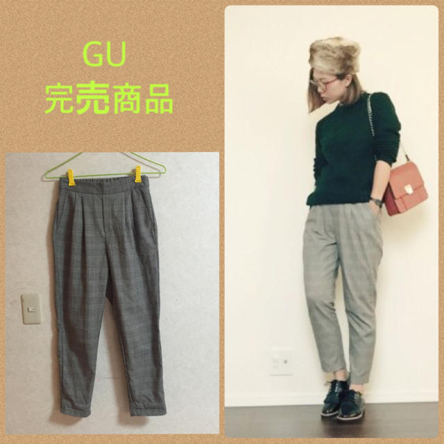 GU(ジーユー)のGU 完売商品♡ レディースのパンツ(クロップドパンツ)の商品写真