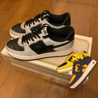 アベイシングエイプ(A BATHING APE)のA BATHING APE  リフレクター　BAPESTA 27.5cm(スニーカー)