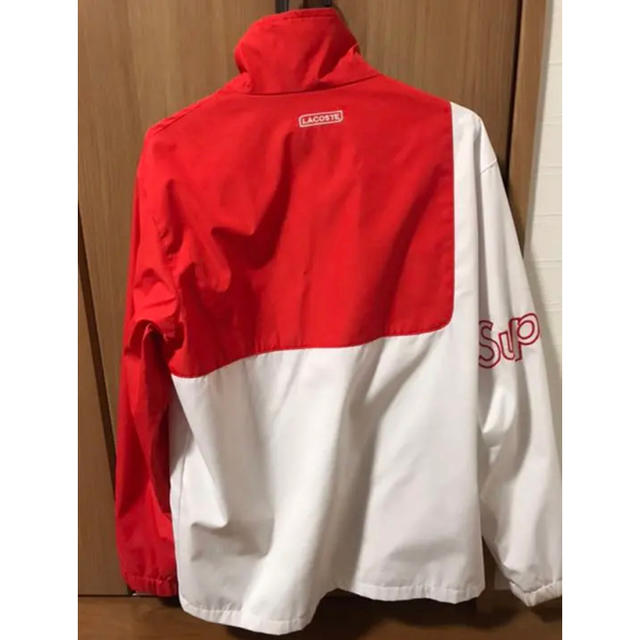 supreme air track jacket 白×赤