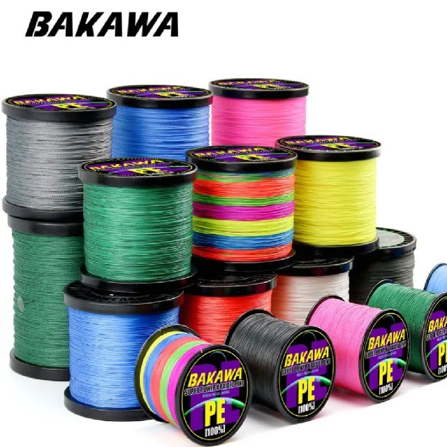 BAKAWAブランドPEライン4ストランド(4本編み)300mマルチ#2.0 スポーツ/アウトドアのフィッシング(釣り糸/ライン)の商品写真