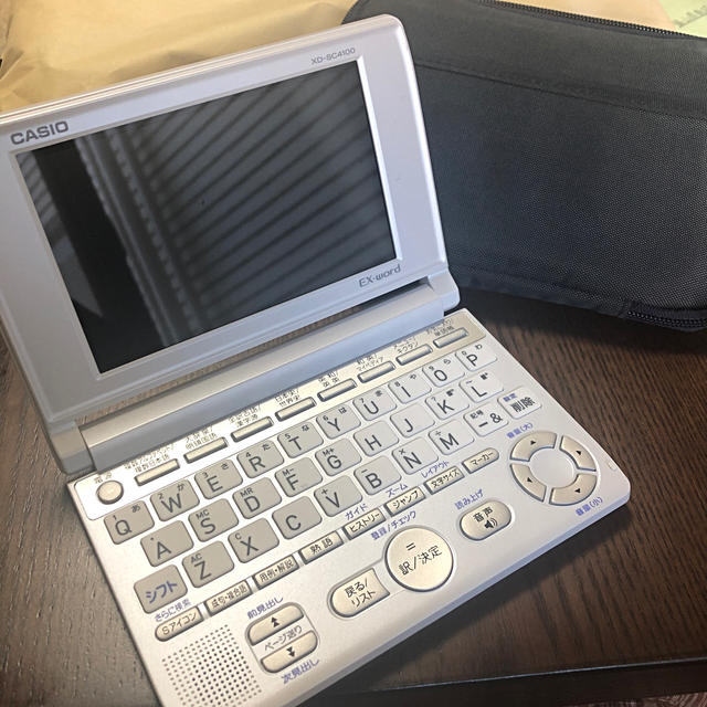 CASIO(カシオ)のXD-SC4100 カシオ CASIO 電子辞書 EX-word 高校モデル スマホ/家電/カメラのPC/タブレット(タブレット)の商品写真