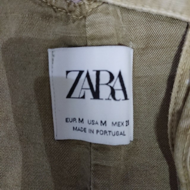 ZARA(ザラ)のZARA 薄手サロペット M レディースのパンツ(サロペット/オーバーオール)の商品写真