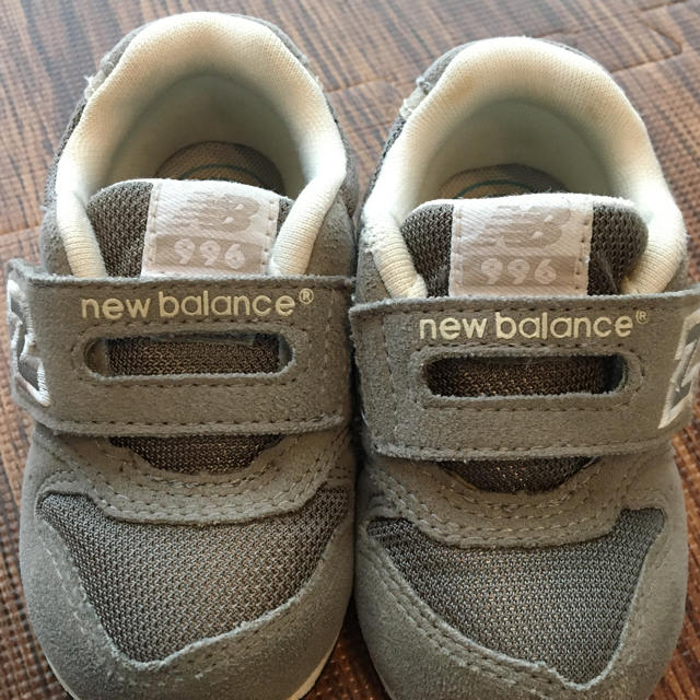 New Balance(ニューバランス)の☆値下げ☆new balance 996  12.5cm グレー キッズ/ベビー/マタニティのベビー靴/シューズ(~14cm)(スニーカー)の商品写真