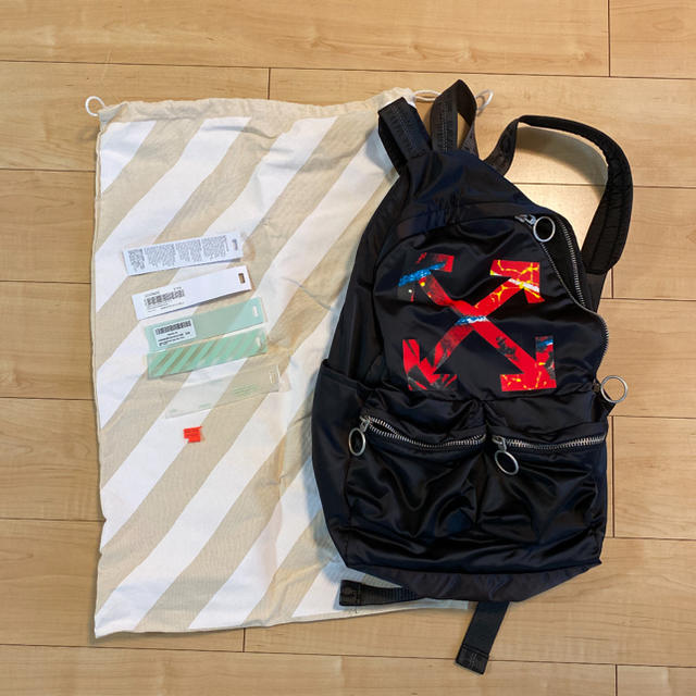 美品 人気ブランド Off-White バックパック