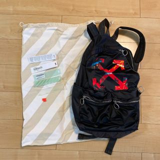 オフホワイト(OFF-WHITE)の美品　人気ブランド　Off-White バックパック(バッグパック/リュック)