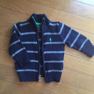 ラルフローレン(Ralph Lauren)の美品 ラルフ ジップアップニット(ニット/セーター)