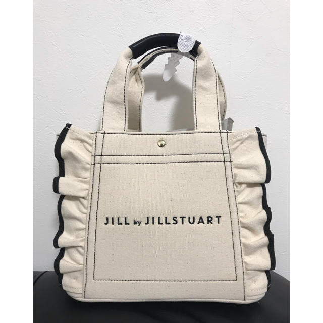 【新品】JILL by JILLSTUART フリルキャンバストート