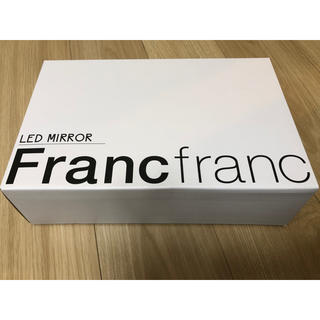 フランフラン(Francfranc)のFrancfranc  LED MIRROR(ミラー)