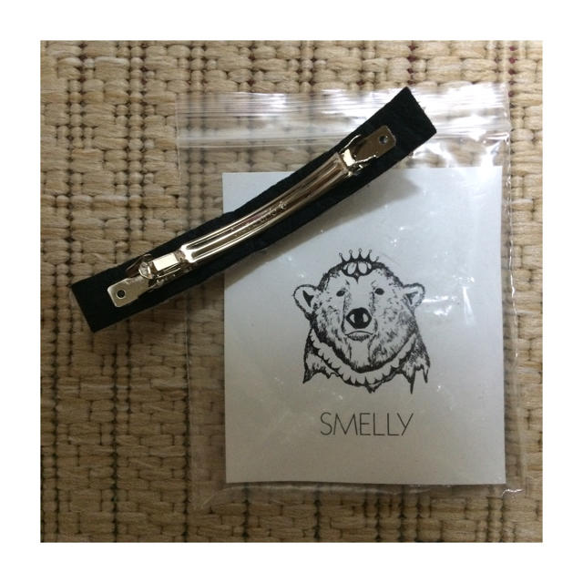 SMELLY(スメリー)のキレイめバレッタ レディースのヘアアクセサリー(バレッタ/ヘアクリップ)の商品写真