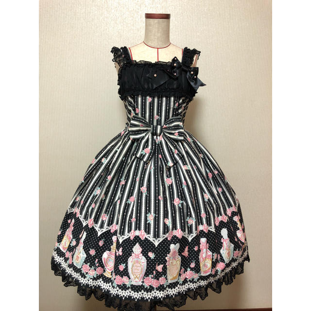 通販激安】 Angelic Pretty ローズトワレ JSK 黒 tdh-latinoamerica.de