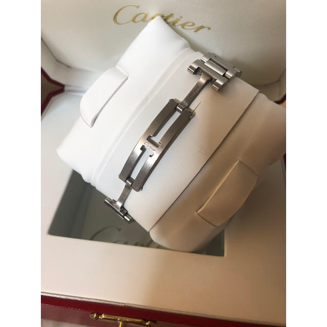 Cartier(カルティエ)の美品　正規品　カルティエ　バロンブルー　ダイヤモンド　11p レディースのファッション小物(腕時計)の商品写真