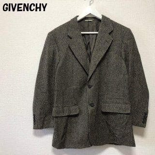 ジバンシィ(GIVENCHY)のGIVENCHY MONSEUR シルク混ジャケット ブラックベース サイズ44(その他)