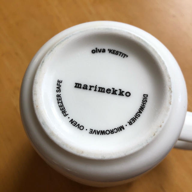 marimekko(マリメッコ)のマリメッコ　マグカップ インテリア/住まい/日用品のキッチン/食器(グラス/カップ)の商品写真