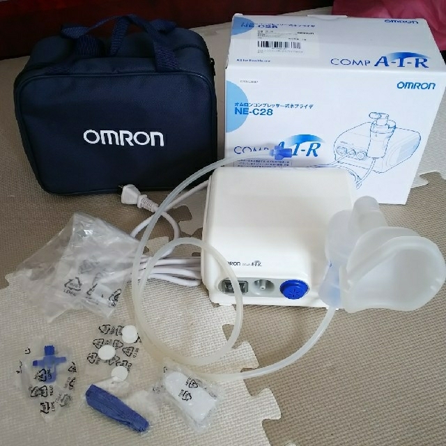 OMRON(オムロン)のオムロン  ネブライザ  NE-C28   美品 キッズ/ベビー/マタニティの洗浄/衛生用品(その他)の商品写真