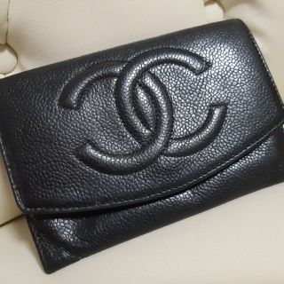 シャネル(CHANEL)のryuryu様専用★CHANEL/CCマーク財布/キャビア(財布)