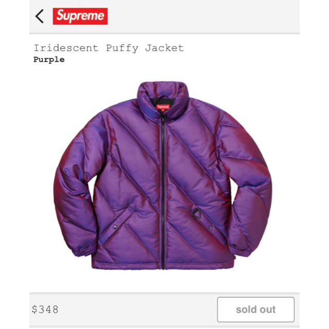 価格変更 Supreme Iridescent Puffy Jacket | www.fleettracktz.com