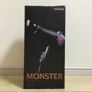 コイズミ(KOIZUMI)の★未開封 新品 モンスター KHD-W730/K [ブラック](ドライヤー)