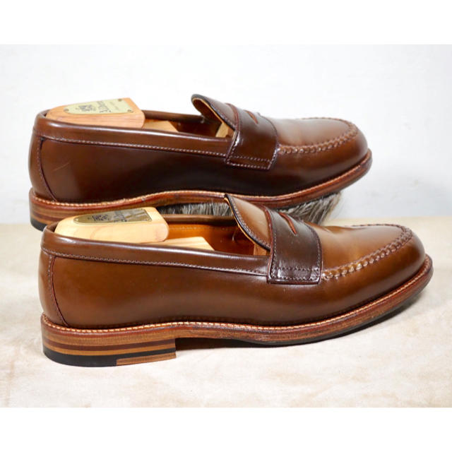 Alden(オールデン)のAlden オールデン シガー コードバン ペニーローファー 7.5E メンズの靴/シューズ(ドレス/ビジネス)の商品写真