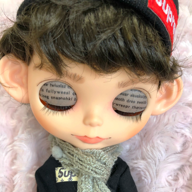 アイシードール  icyドール　カスタム　男の子　ボーイお耳付き ハンドメイドのぬいぐるみ/人形(人形)の商品写真