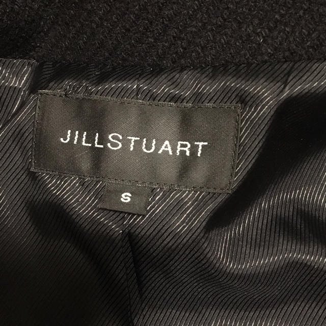 JILLSTUART(ジルスチュアート)の☆最終SALE☆【美品】JILL STUART /コート黒 レディース冬物【S】 レディースのジャケット/アウター(ピーコート)の商品写真