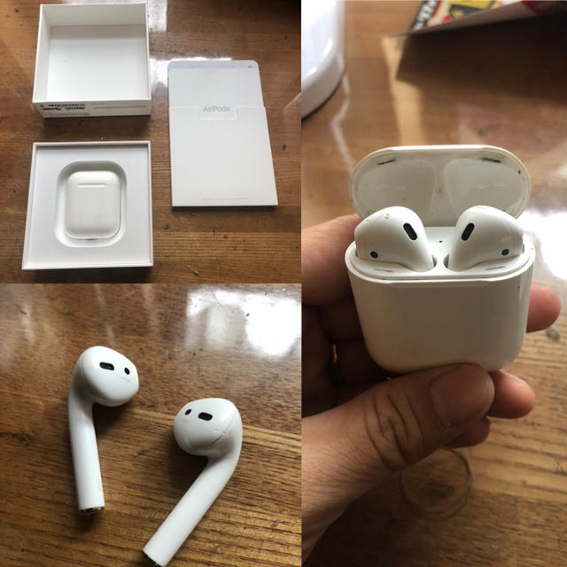 Apple(アップル)のAir Pods ジャンク品 スマホ/家電/カメラのオーディオ機器(ヘッドフォン/イヤフォン)の商品写真