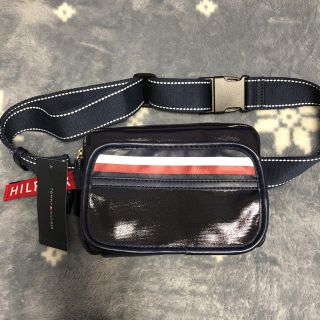 トミーヒルフィガー(TOMMY HILFIGER)の新品 トミーヒルフィガー ウエストバッグ ウエストポーチ ボディバッグ ネイビー(ボディバッグ/ウエストポーチ)