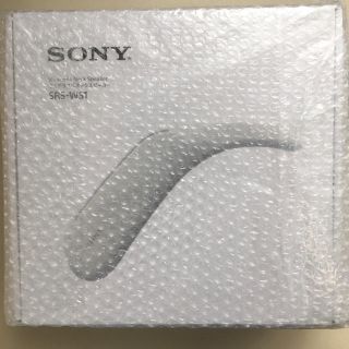 ソニー(SONY)のSONY ウェアラブルネックスピーカー SRS-WS1(ヘッドフォン/イヤフォン)