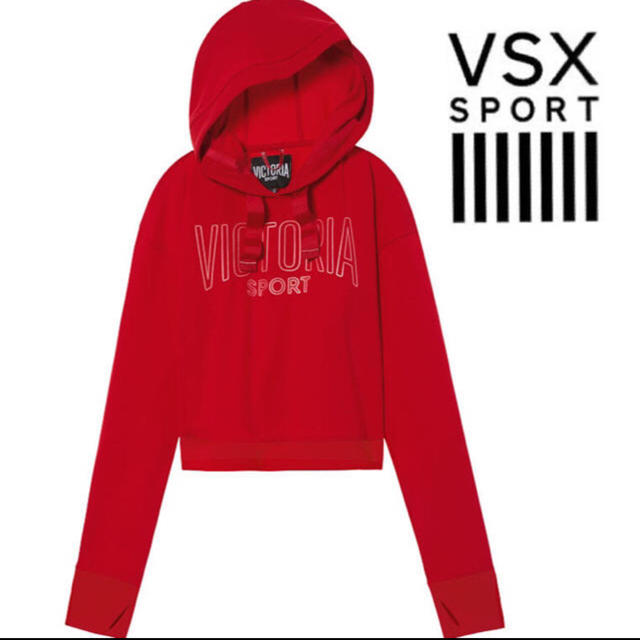 Victoria's Secret(ヴィクトリアズシークレット)のショート丈　Victoria sport トップス レディースのトップス(トレーナー/スウェット)の商品写真