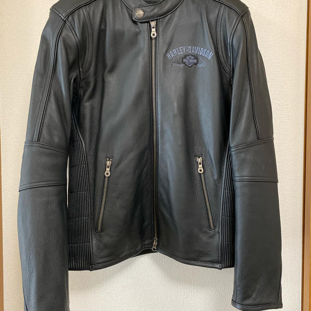 Harley Davidson(ハーレーダビッドソン)のHARLEY-DAVIDSON 本革 ライダースジャケット メンズのジャケット/アウター(ライダースジャケット)の商品写真