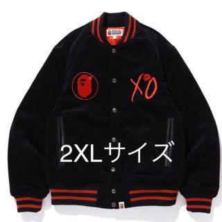 アベイシングエイプ(A BATHING APE)の【2XL】BAPE × XO THE WEEKEND VARSITY スタジャン(スタジャン)