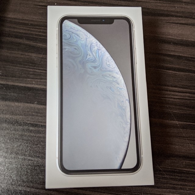 iPhone XR white 64GB simmロック解除済